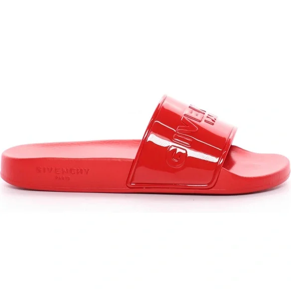 Givenchy Slide Sandal Red Size 39 - Picture 7 of 8